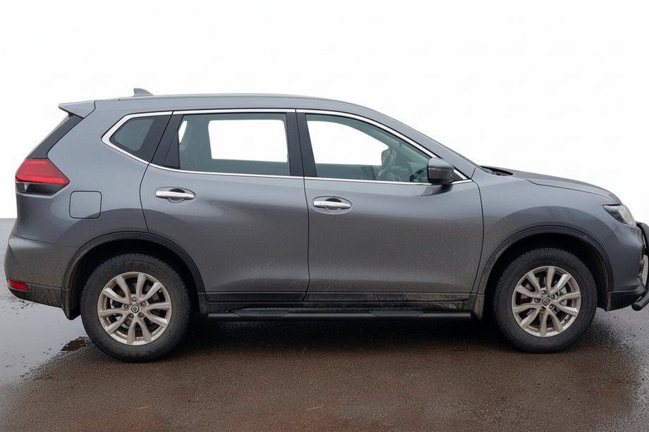 Nissan X-trail T32/Rogue 2014-2021 Seitenschutzrohre Black (2 Stk, Edelstahl) Foto 1
