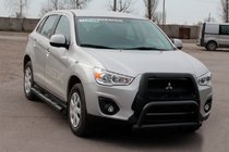 Mitsubishi Eclipse Cross 2017- Seitenschutzrohre BB002 Schwarz (2 Stk., Edelstahl) Foto 4