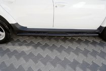 Renault Duster 2018-2024 Seitenschutzrohre BB002 Schwarz (2 Stk., Edelstahl) Foto 1