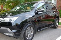 Acura MDX 2007-2013 Seitenschutzrohre Black (2 Stk, Edelstahl) Foto 2