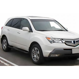Seitenschutzrohre Black (2 Stk, Edelstahl) Acura MDX 2007-2013 Foto 3