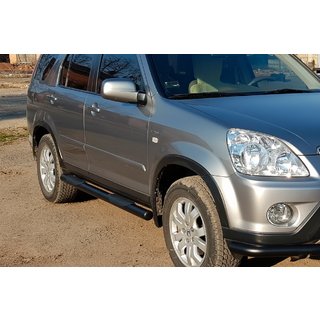 Seitliche Trittrohre Black (2 Stk., Edelstahl) Honda CRV 2001-2006 Foto 1