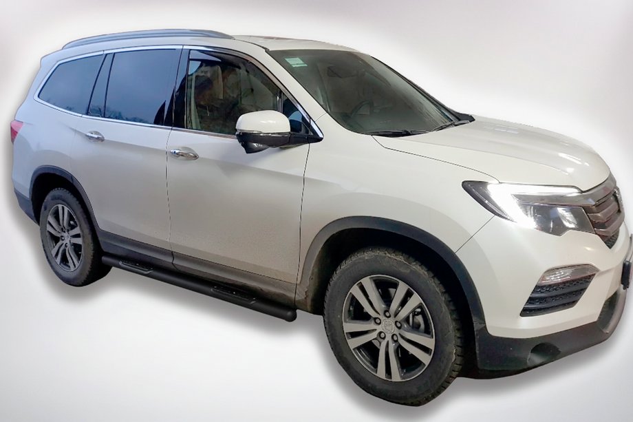 Honda Pilot 2015-2022 Seitliche Trittrohre Black (2 Stk., Edelstahl) Image