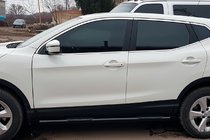 Nissan Qashqai 2014-2021 Seitenschutzrohre Black (2017-2021, 2 Stk., Edelstahl) Foto 3