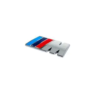 Emblem M 85mm x 30mm (Edelstahl) Foto 2