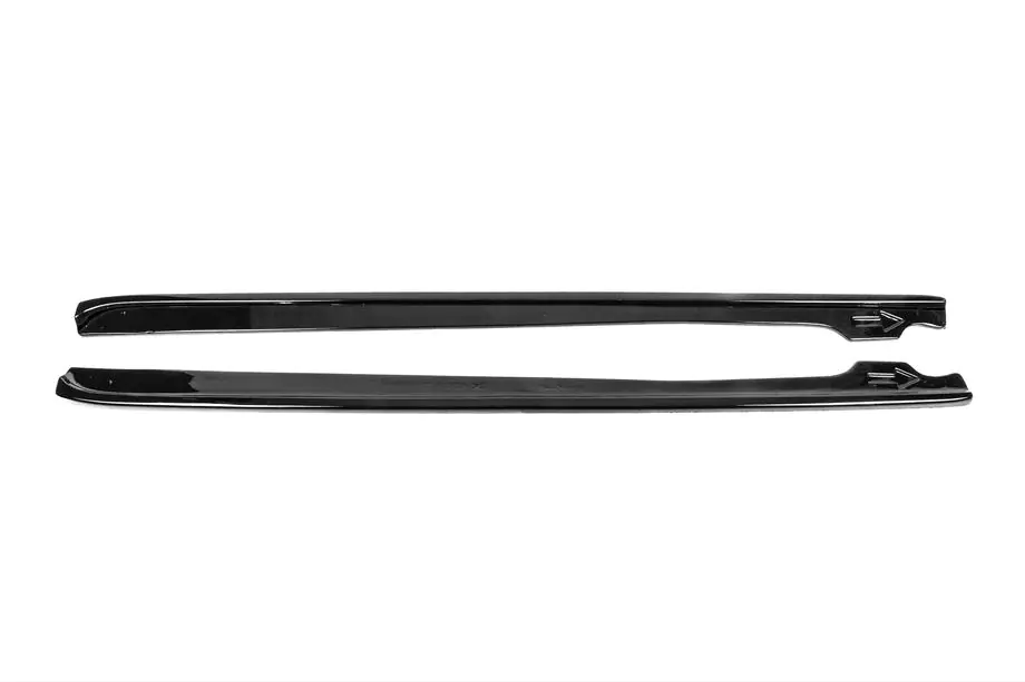 BMW 3 Series E46 1998-2006 Schwellerverkleidungen DPT (2003-2006, Schwarz Glanz) Image