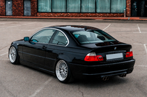 BMW 3 Series E46 1998-2006 CSL-Style V3 Heckspoiler (für SD, Schwarz Glanz) Foto 3