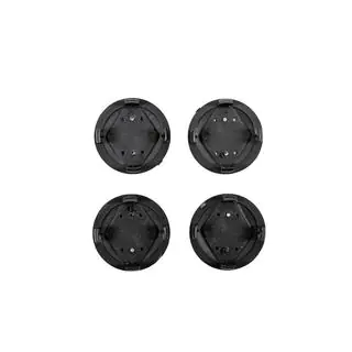 Schwarze Felgendeckel 5650v1 (56mm auf 50mm, 4 Stk) Foto 4