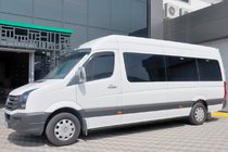 Volkswagen Crafter 2006-2016 Seitenschutzrohre Black (2 Stk., Edelstahl) Foto 2