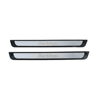 Einstiegsleisten Carmos V4 (2 Stk, Edelstahl) Citroen Berlingo 1996-2008 Foto 1