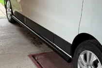 Nissan NV300/Primastar 2016- Seitenschutzrohre BB002 Schwarz (2 Stk., Edelstahl) Foto 2