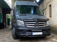 Mercedes Sprinter W906 2006–2018 Vordere Unterfahrschutzbügel Shark Black (Edelstahl) 2006-2013 Foto 2