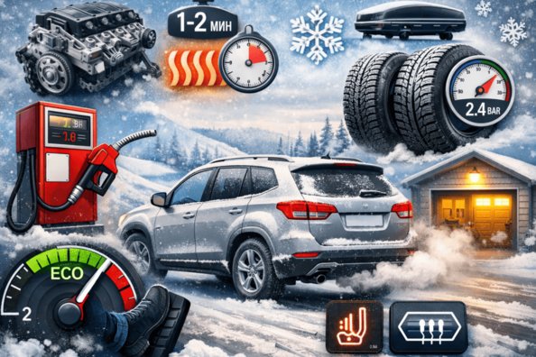 Kraftstoffverbrauch im Winter senken: Effektive Tipps für Autofahrer Foto 1