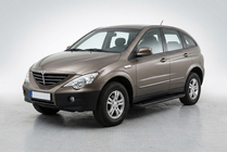 SsangYong Action 2005-2018 Trittbretter Allmond Black (2 Stk., Aluminium) Foto 1