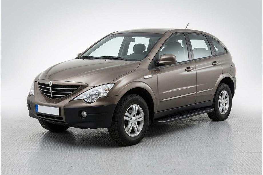 SsangYong Action 2005-2018 Trittbretter Allmond Black (2 Stk., Aluminium) Image
