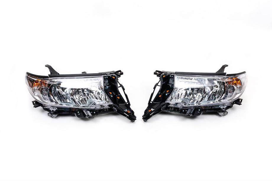 Toyota Land Cruiser Prado 150 2009-2023 Vordere Reflektorscheinwerfer Original (2017+, 2 Stk) Komplettset (2 Stk) Foto 3