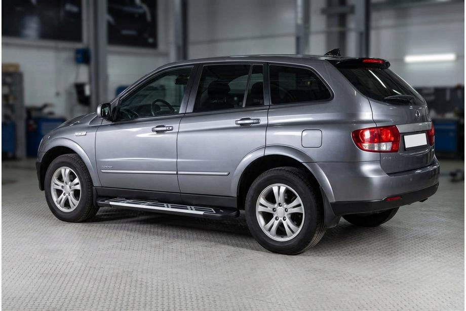 SsangYong Action 2005-2018 Seitenschweller Sunrise (2 Stk., Aluminium) Image