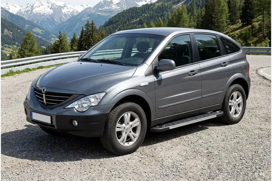 SsangYong Action 2005-2018 Seitenschweller RedLine V1 (2 Stk., Aluminium) Image