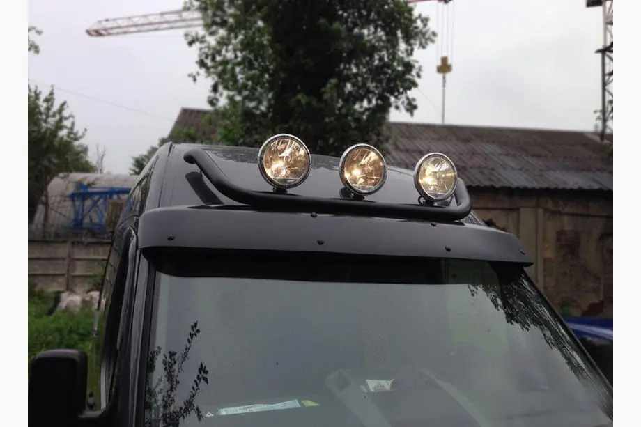 Volkswagen Crafter 2016- Frontbügel Black (Edelstahl) Image
