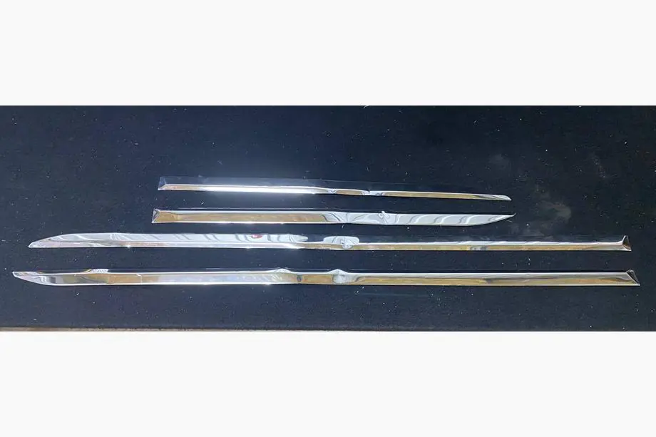 Volkswagen Caddy 2020- B-Ware Türleisten-Abdeckungen (4 Stk, Edelstahl) Foto 2