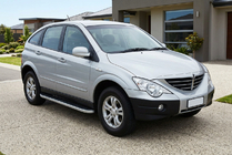 SsangYong Action 2005-2018 Seitenschweller Tayga Grey (2 Stk., Aluminium) Foto 1