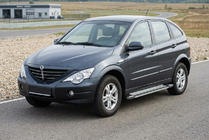 SsangYong Action 2005-2018 Trittbretter Rainbow (2 Stk., Aluminium) Foto 1