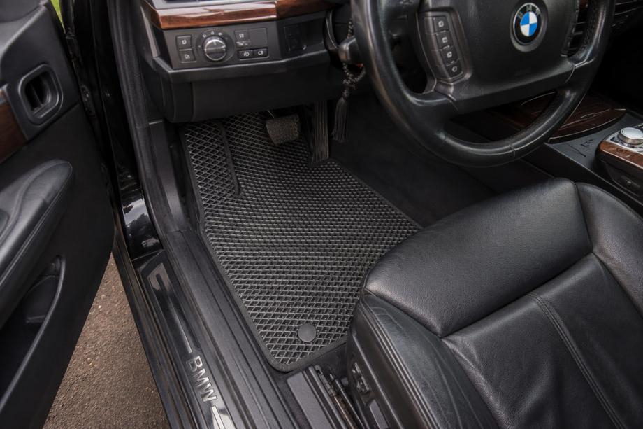 BMW 7 Series E65/66 2001-2008 EVA Fußmatten (für E66, schwarz) Image