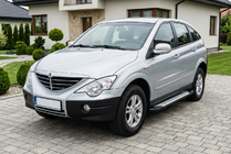 SsangYong Action 2005-2018 Trittbretter Allmond Grey (2 Stk., Aluminium) Foto 1