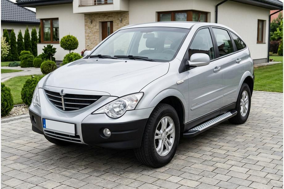 SsangYong Action 2005-2018 Trittbretter Allmond Grey (2 Stk., Aluminium) Image