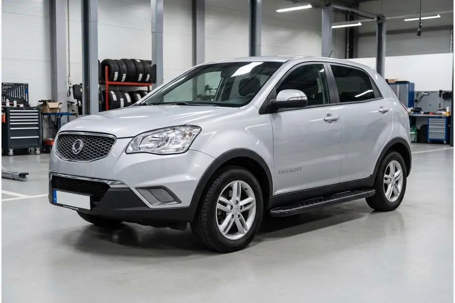 SsangYong Korando 2010-2019 Seitenschweller Bosphorus Black (2 Stk., Aluminium) Image
