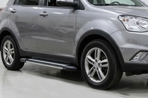 SsangYong Korando 2010-2019 Trittbretter Rainbow (2 Stk., Aluminium) Foto 1
