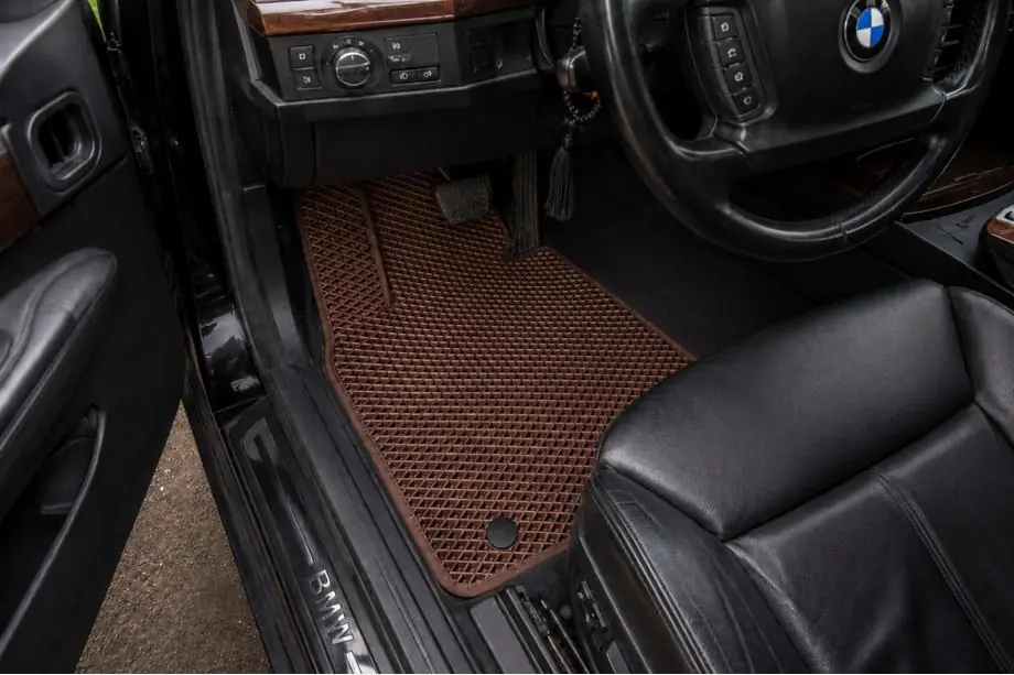 BMW 7 Series E65/66 2001-2008 EVA-Fußmatten (für E66, braun) Image