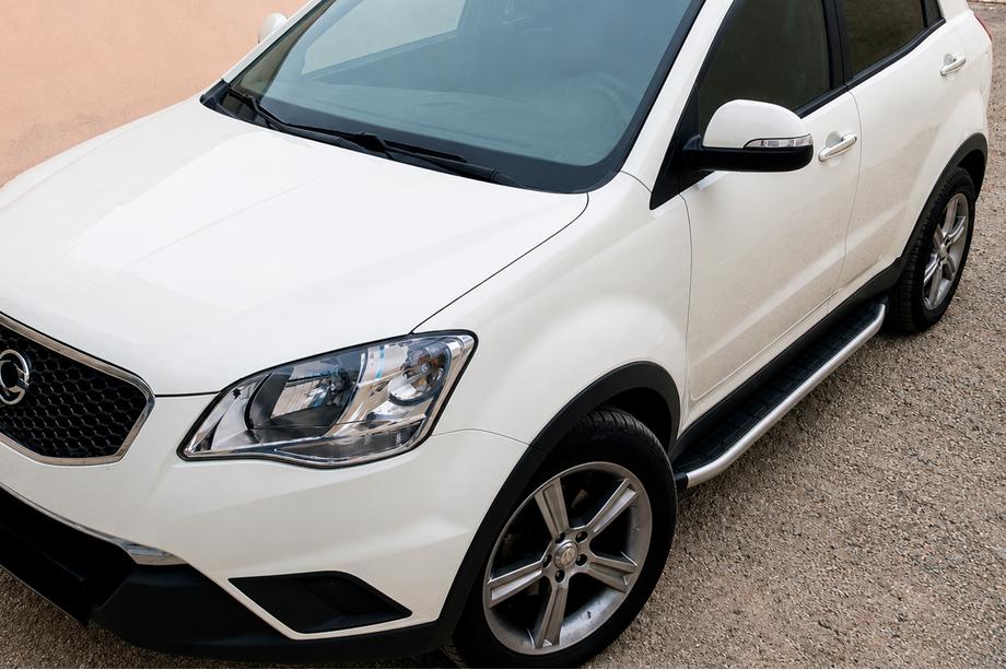 SsangYong Korando 2010-2019 Seitenschweller Fullmond (2 Stk., Aluminium) Image