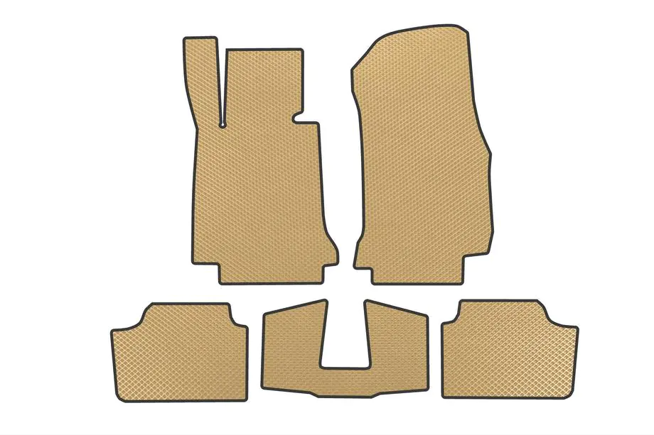 BMW 2 Series F22/F23 2014-2021 EVA Fußmatten (Für F22, beige) Foto 1