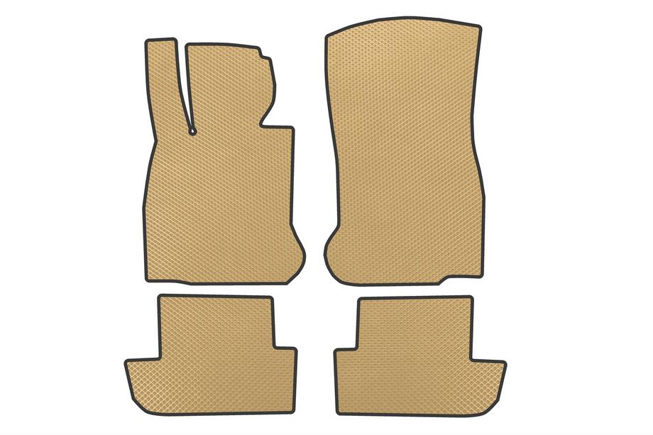 BMW 6 Series F12/F13/F06 2011-2018 EVA-Fußmatten (für F12/13, Beige) Image