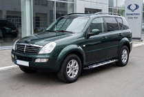 SsangYong Rexton I 2001-2017 Seitenschweller Sunrise (2 Stk., Aluminium) Foto 1