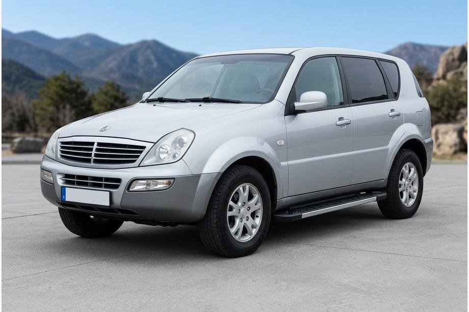 SsangYong Rexton I 2001-2017 Seitenschweller RedLine V1 (2 Stk., Aluminium) 2012-2017 Image