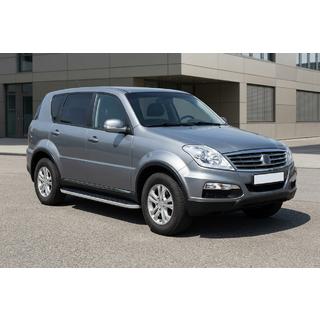 Seitenschweller Tayga Grey (2 Stk., Aluminium) SsangYong Rexton I 2001-2017 Foto 1