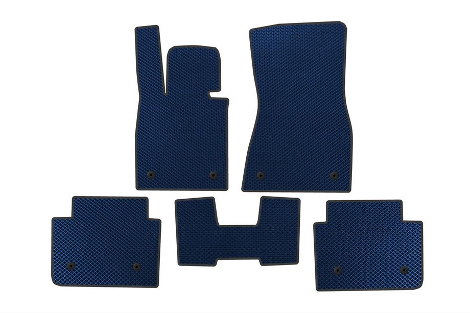 BMW 5/i5 Series G60/G60E/G61 2023- EVA-Fußmatten (für i5 G60E, blau) Image