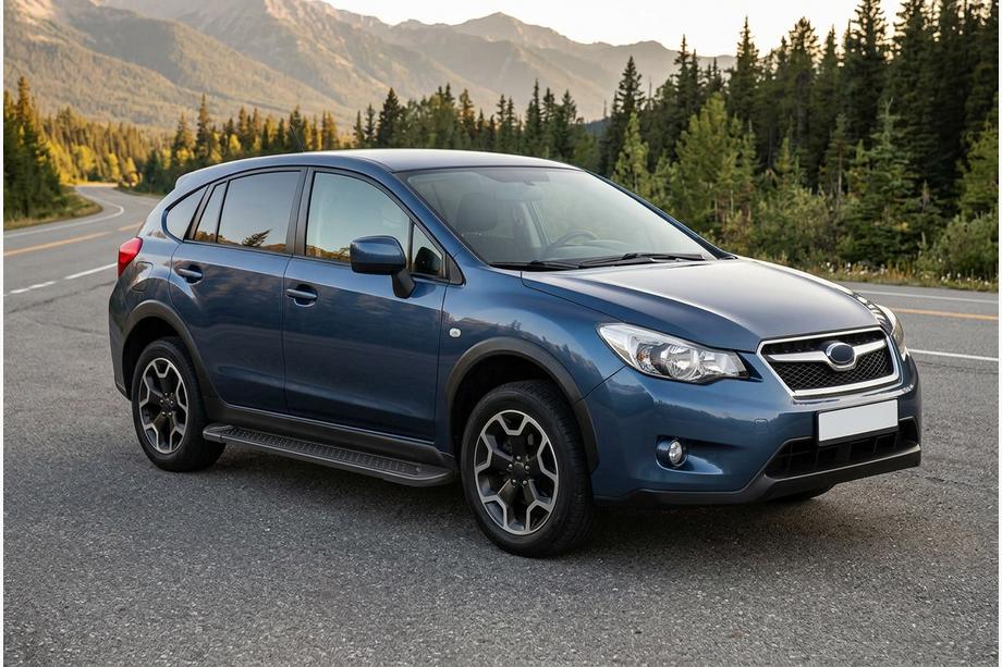 Subaru XV 2011-2017 Trittbretter Allmond Black (2 Stk., Aluminium) Image