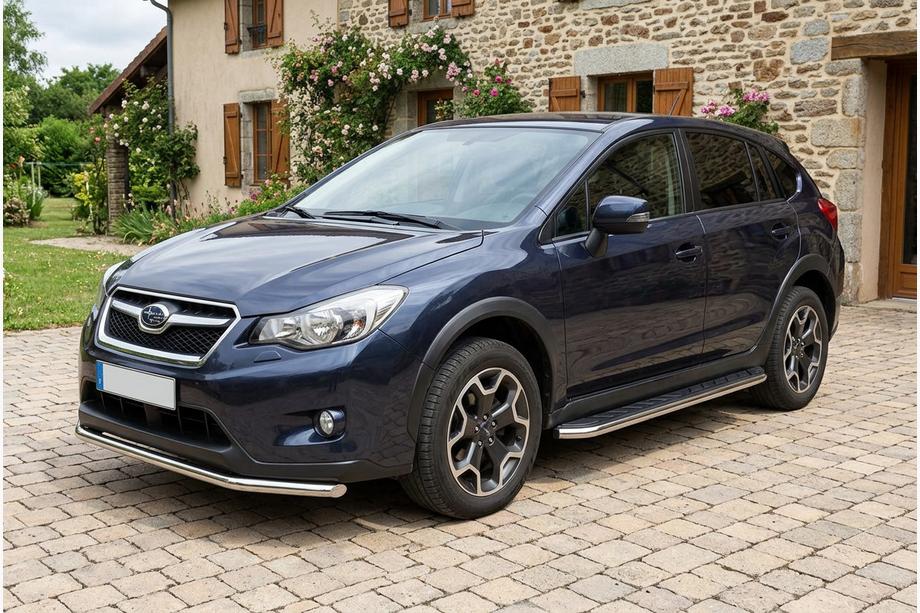 Subaru XV 2011-2017 Trittbretter Maydos V1 (2 Stk., Aluminium & Edelstahl) Image