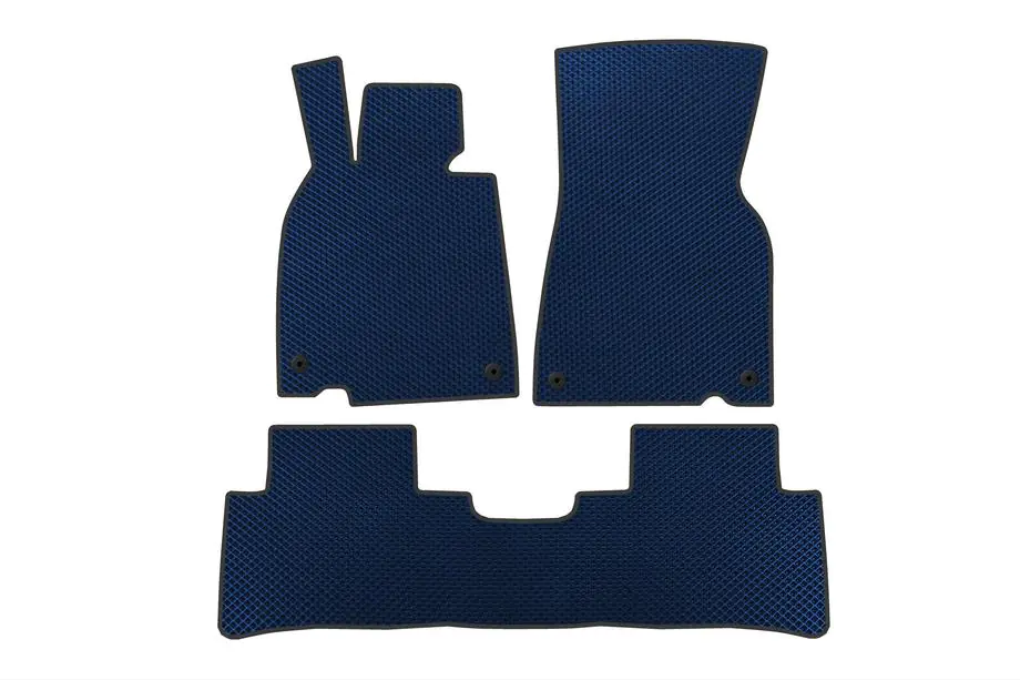 Mercedes-Benz E-Klasse EVA Fußmatten (Blau) Image