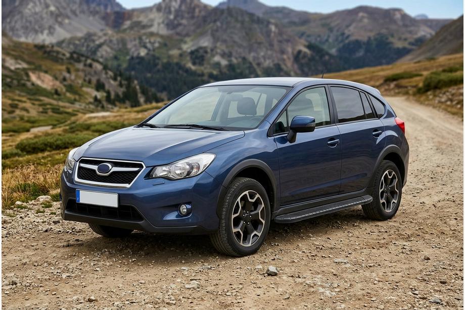 Subaru XV 2011-2017 Seitenschweller Bosphorus Black (2 Stk., Aluminium) Image