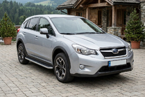 Subaru XV 2011-2017 Seitenschweller Tayga Grey (2 Stk., Aluminium) Foto 1