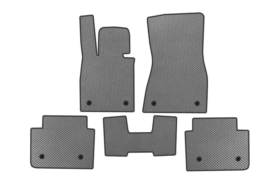 BMW 5/i5 Series G60/G60E/G61 2023- EVA-Autofußmatten (für i5 G60E, grau) Image