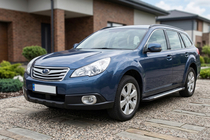 Subaru Outback 2009-2014 Seitenschweller Line (2 Stk., Aluminium) Foto 1