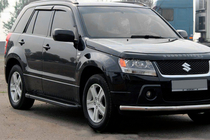Suzuki Grand Vitara 2005-2017 Trittbretter Allmond Black (2 Stk., Aluminium) Foto 1