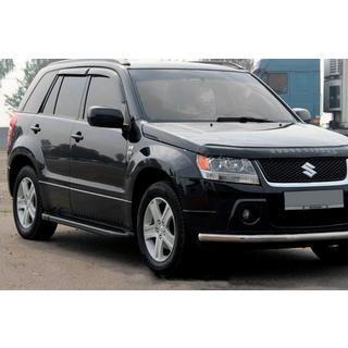 Trittbretter Allmond Black (2 Stk., Aluminium) Suzuki Grand Vitara 2005-2017 Foto 1