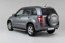 Suzuki Grand Vitara 2005-2017 Trittbretter Maydos V1 (2 Stk., Aluminium & Edelstahl) Foto 1