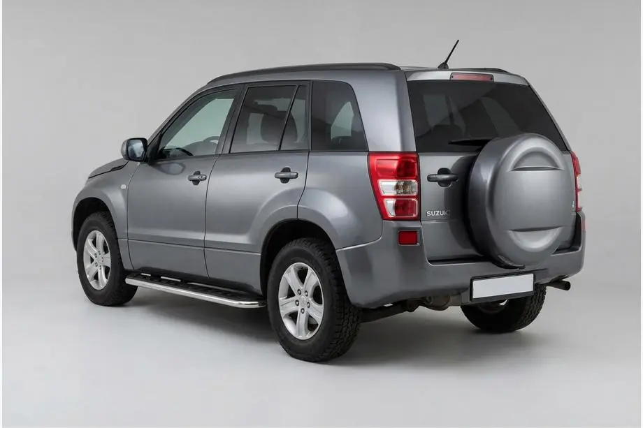 Suzuki Grand Vitara 2005-2017 Trittbretter Maydos V1 (2 Stk., Aluminium & Edelstahl) Image